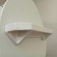 Vintage wall shelf from Lyon Vaise, Art Deco 1930 in ceramic.