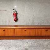 Scandinavian vintage teak row