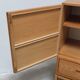 Decorative 'N-Line' bar cabinet in oak by P&J Neirinck, 1968