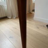 Table années 60 formica et teck extensible 6 à 8 personnes