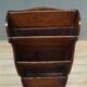 Oak magazine rack