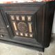 Blackened wooden sideboard of the 1950s