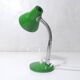 Vintage green metal adjustable desk lamp