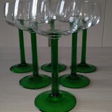Verres à vin d'Alsace