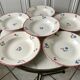 Lot of 6 hollow plates badonviller model "dany" years 30-40