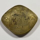 Max Le Verrier: bronze playing card tray from the 20th century