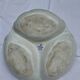 Hand-painted ceramic plate Art Deco 20th century small chip on the handle