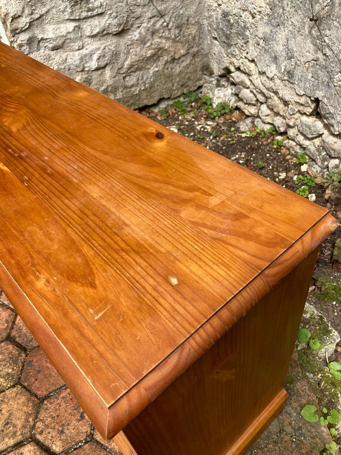 Old trade cabinet with drawers