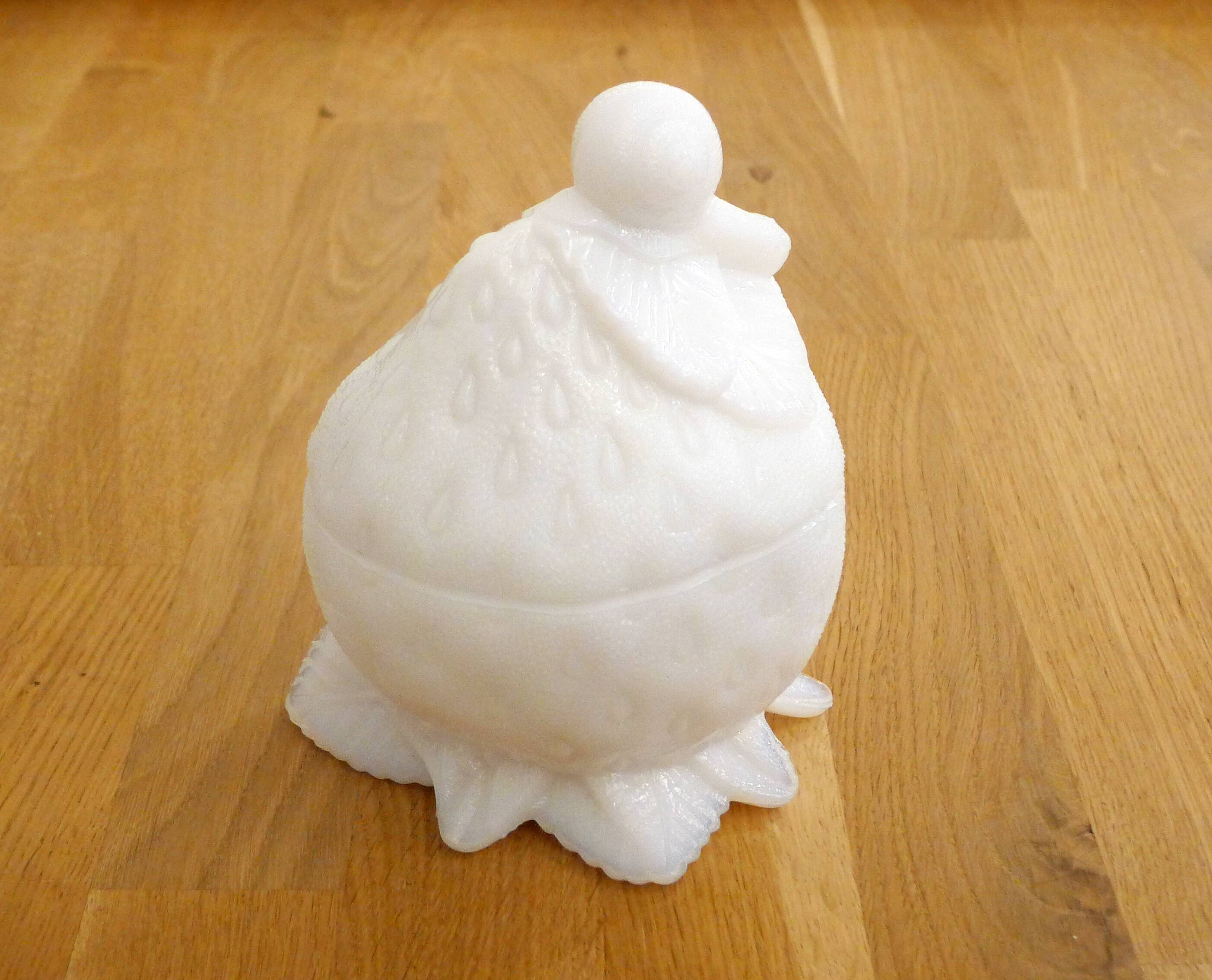 Strawberry and snail sugar bowl