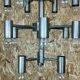 XL 60s 70s Chandelier Chandelier Pendant Lamp Chrome & Metal Design 60s 70s