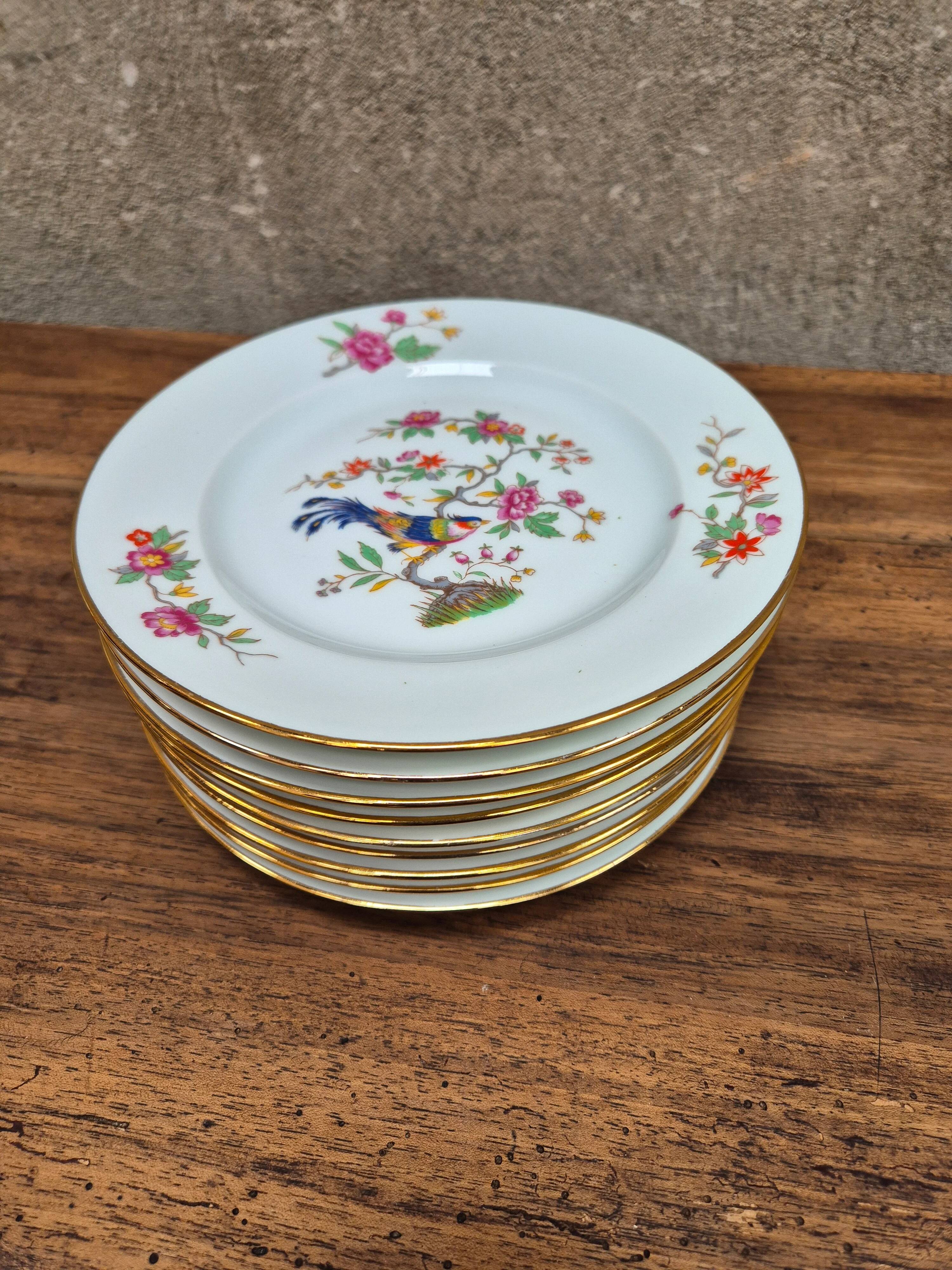 Limoges porcelain tableware