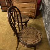 Duo of chairs bistrot Thonet early XXth