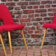 Lot of 6 Oswald Haerdtl chairs for Ton