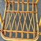 Bonaudi vallauris rattan lounge chair - 1950s/60s