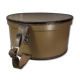 Vintage German Hat Box - Prima Hartplatte - Round and Green Khaki