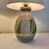Jacques Breugnot stoneware lamps