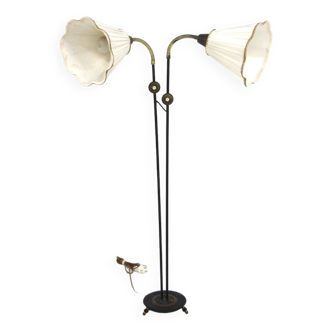 Scandinavian metal floor lamp, Sweden, 1960s