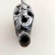 picnic blue ceramic watering can