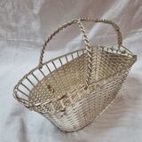 Porte bouteille argent 1970