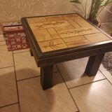 Herbarium pattern coffee table