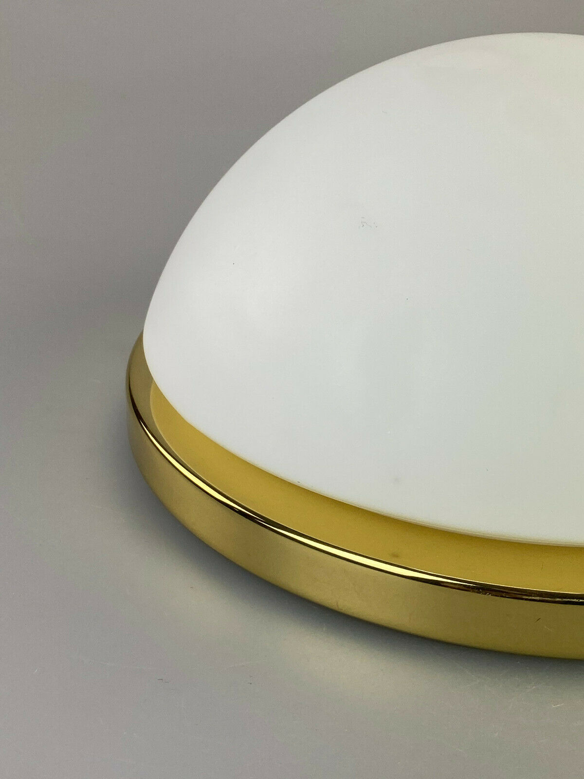 70s designer glass ceiling lamp