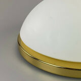 Plafonnier verre  design lampe 70s
