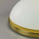 Plafonnier verre  design lampe 70s