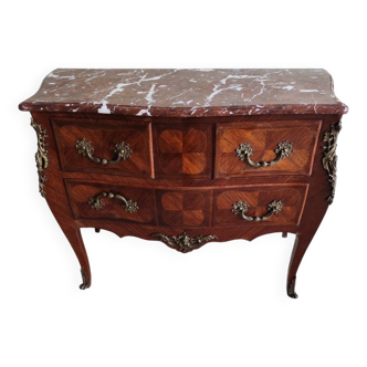 Commode marquetée