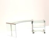 Italian design executive desk designed by Pierangelo Gallotti