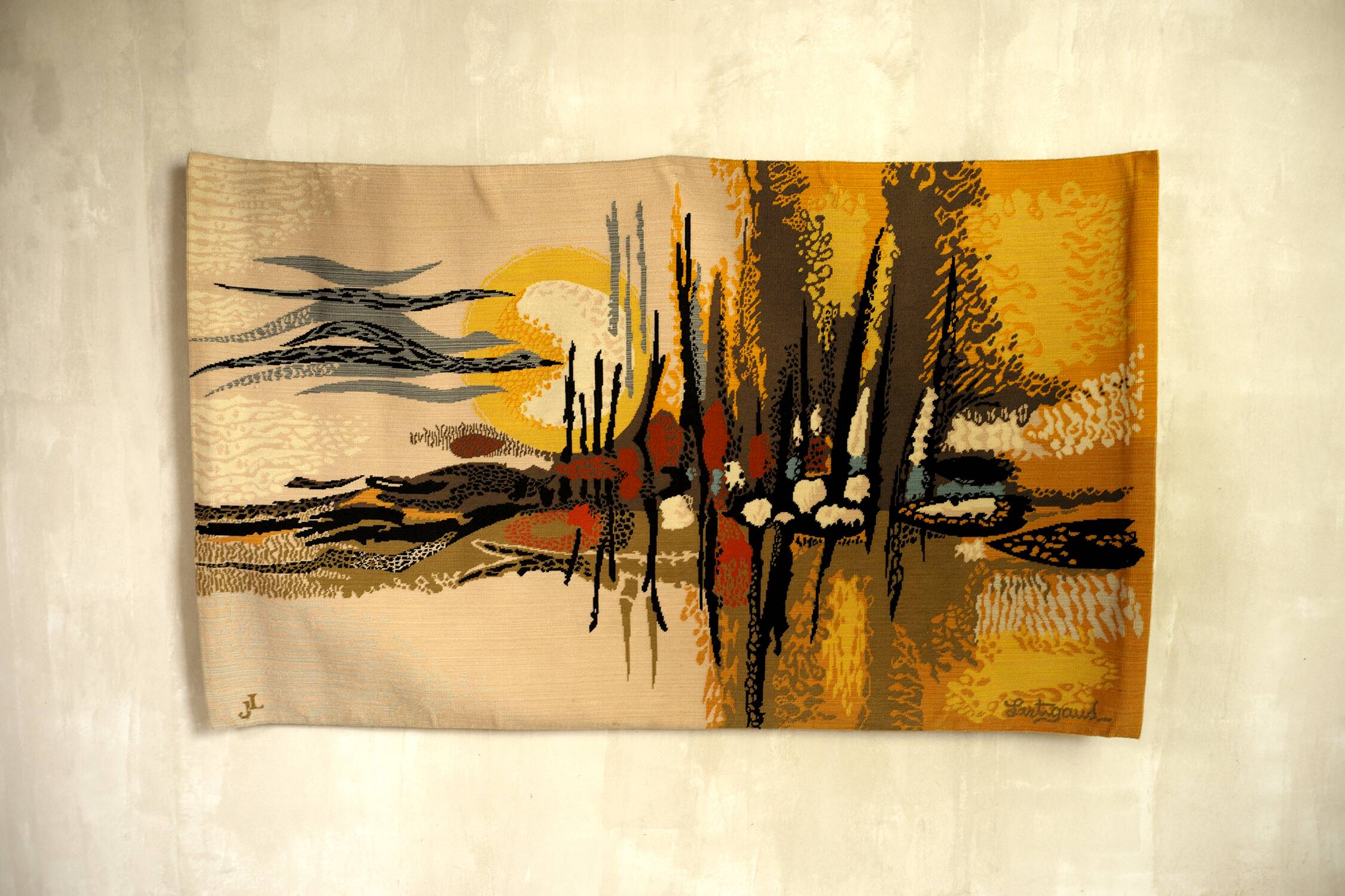 Tapestry by jean-michel lartigaud (1949)