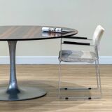 Mid-Century Arkana Round Dining Table in Brazilian Rosewood