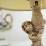 Desk Lamps with Lampshades Day, 1950s, Set of 2