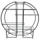 Mid-century design tubular steel shelf