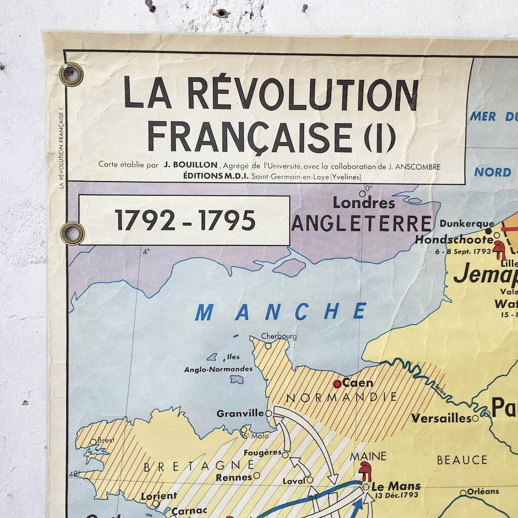 Napoleon & revolution school map