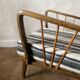 Restored vintage armchair