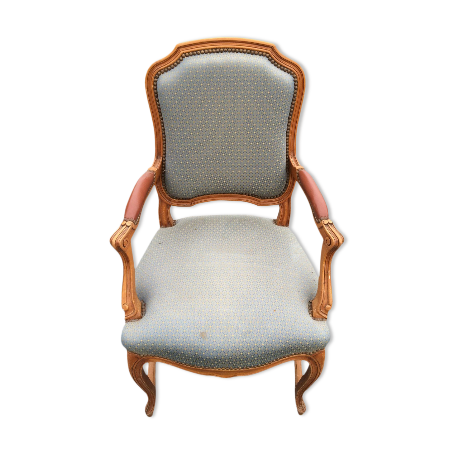 Louis XV convertible armchair