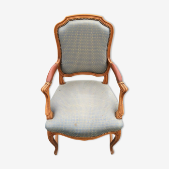 Louis XV convertible armchair