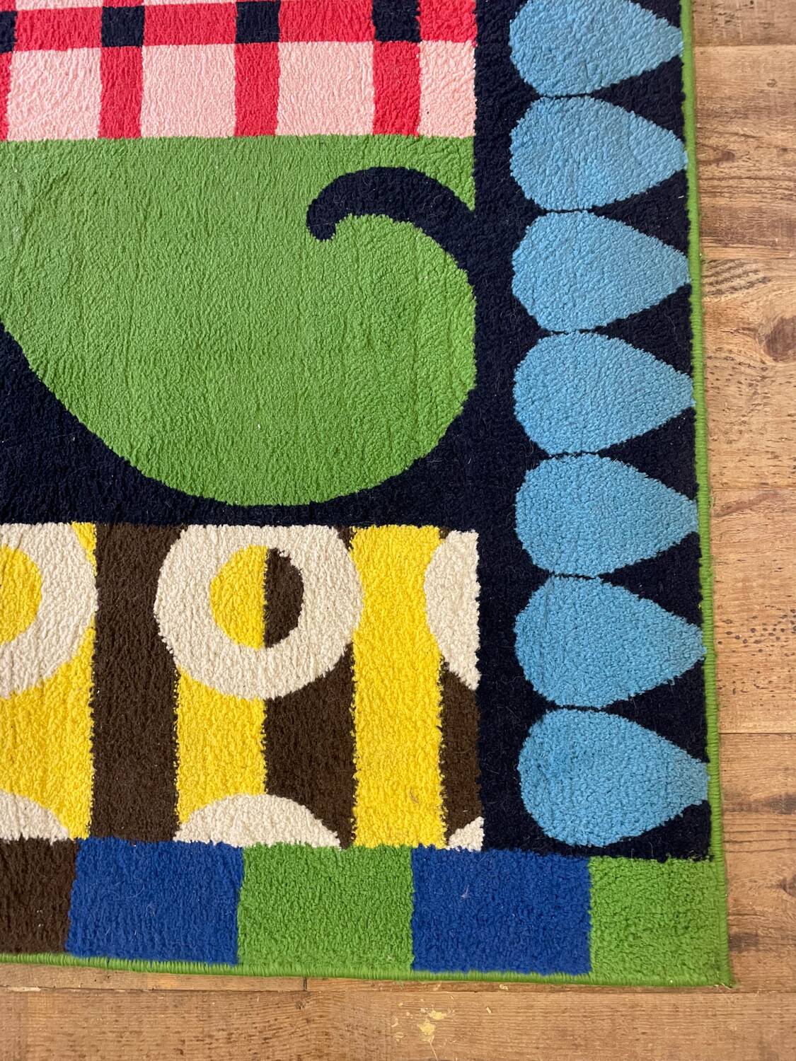 Modernist wool rug