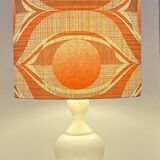wood lamp turned year 70