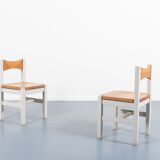 Set of 4 chairs Ilmari Tapiovaara Hongisto by Laukaan Puu 1960