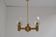 Mid-century Wood Chandelier,1970's.
