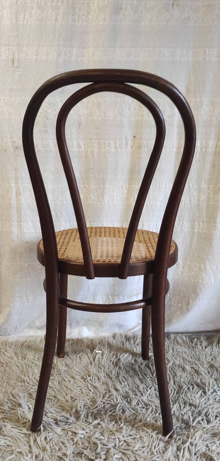 Bentwood and cane chair - mid 20th century