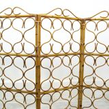 Bamboo and Rattan Room Divider / Screen, 1970s