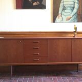 Scandinavian sideboard in teak design