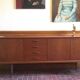 Scandinavian sideboard in teak design