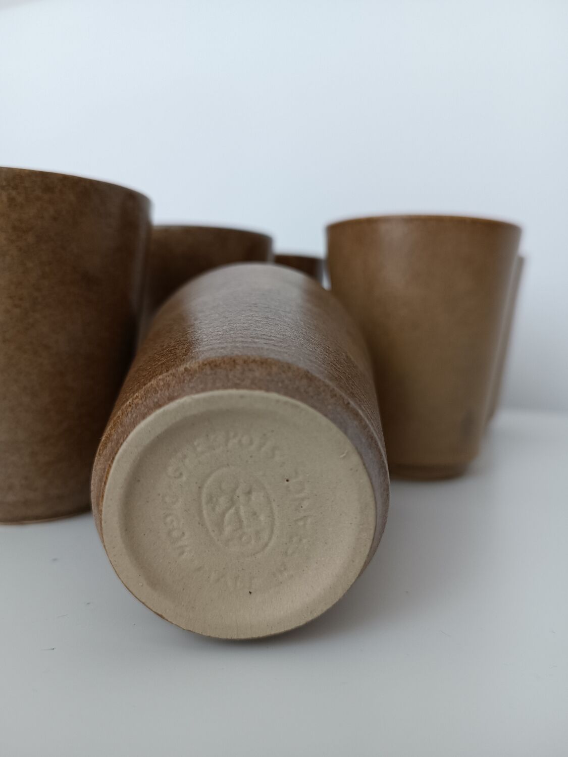 Stoneware glass
