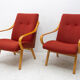 Paire de fauteuils par Jaroslav Šmídek, années 1960
