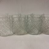 8 "pineapple" glasses