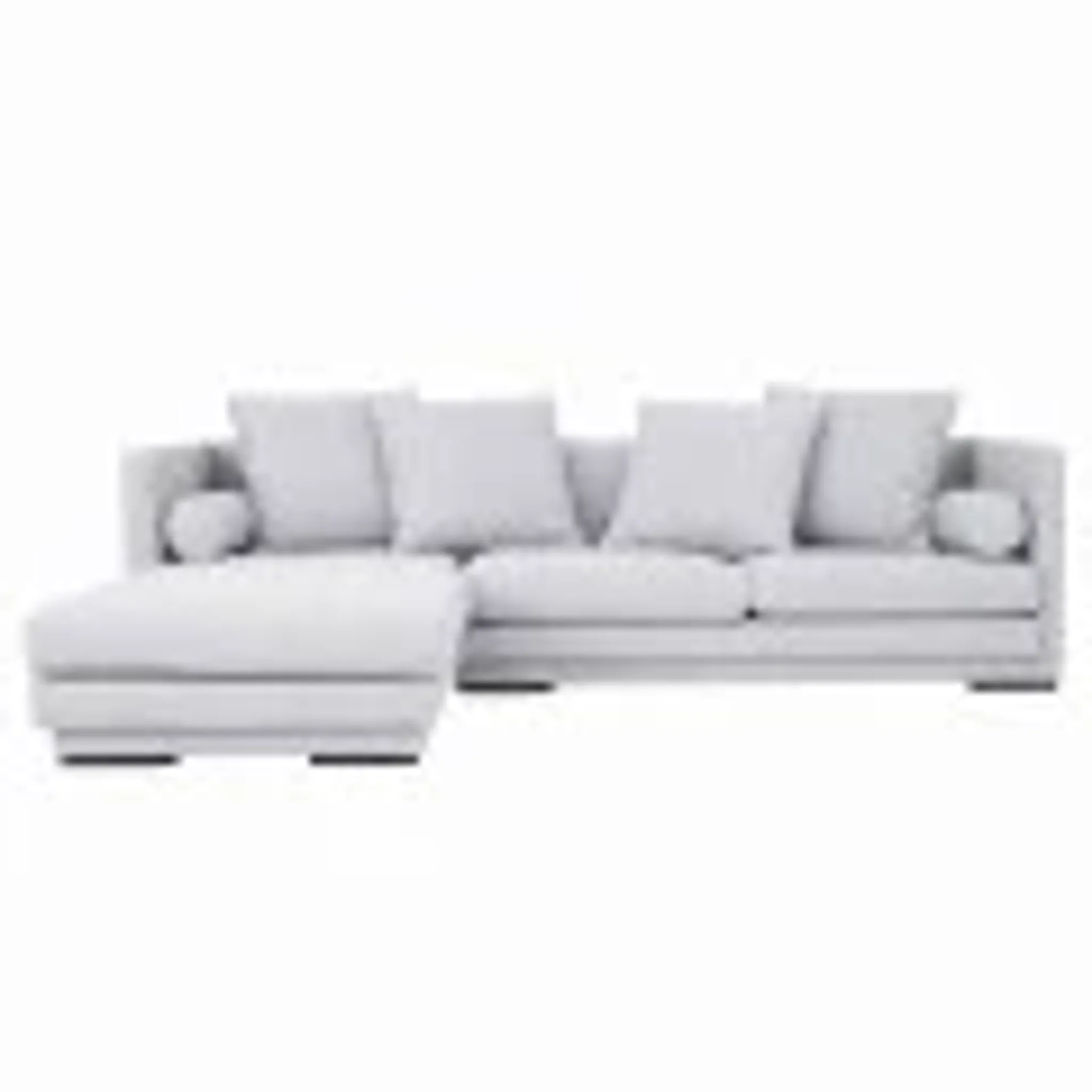 Corner sofa MALMO dove grey, Scandinavian design