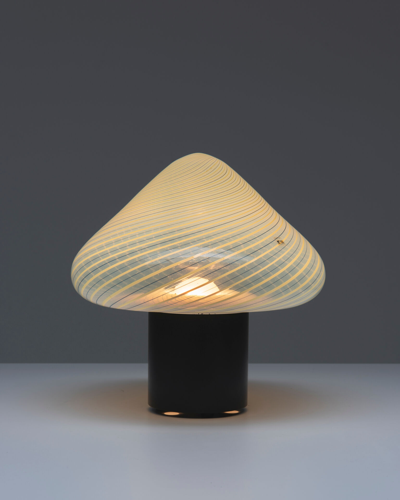 Mushroom Table Lamp, Fratelli Toso Vetreria, Italy, 1960's